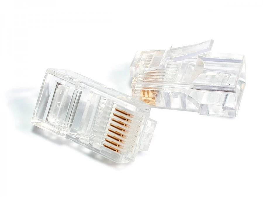 RJ45 8P8C, Plug, Round Solid 100pk 4 RJ45 8P8C, Plug, Round Solid 100pk - Image 2