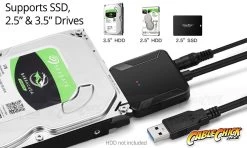 USB 3.0 To SATA HDD Adapter Cable Kit (Supports SSD, 2.5" & 3.5" SATA Drives) 10 USB 3.0 To SATA HDD Adapter Cable Kit (Supports SSD, 2.5" & 3.5" SATA Drives) -Computer Accessories Store photo1595309976