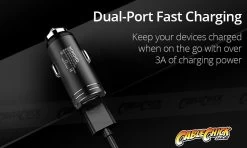 Compact Dual USB Car Charging Adapter (5V 3.1A) -Computer Accessories Store photo1600150185