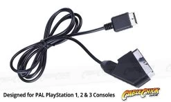 Playstation RGB SCART Cable (PS1, PS2 & PS3 Compatible) -Computer Accessories Store photo1600152600