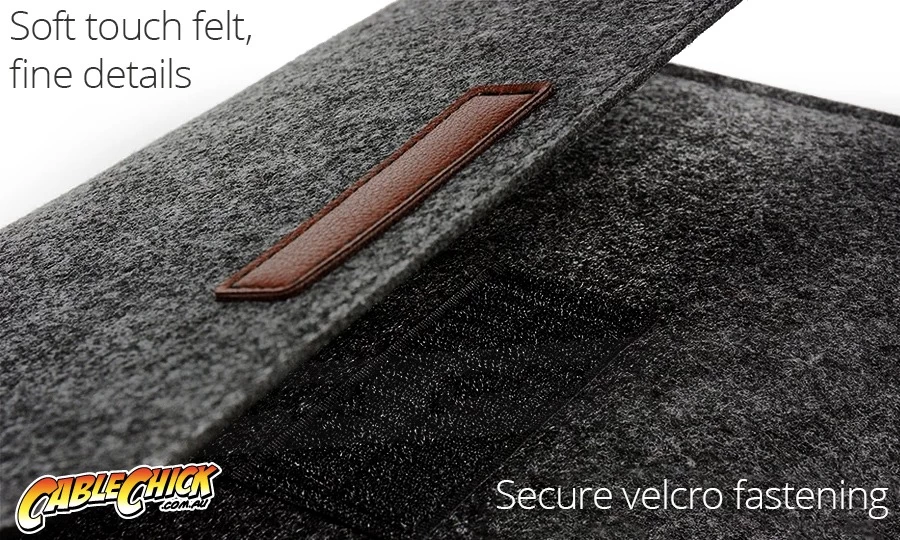 Universal 14" Laptop & Tablet Sleeve (Soft-Touch Felt) 4 Universal 14" Laptop & Tablet Sleeve (Soft-Touch Felt) - Image 2