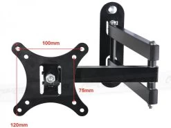 Articulated Monitor Wall Mount - 10Kg (Single-Stud Mount VESA 75-100) 7 Articulated Monitor Wall Mount - 10Kg (Single-Stud Mount VESA 75-100) -Computer Accessories Store photo1646370179