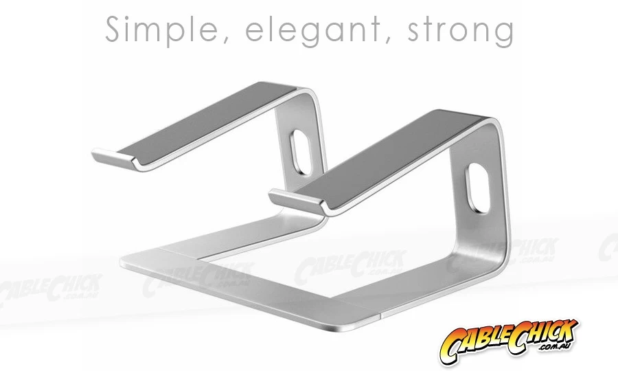Premium Aluminium Laptop Stand (15cm Laptop Riser) 4 Premium Aluminium Laptop Stand (15cm Laptop Riser) - Image 2