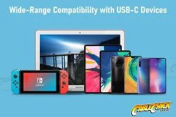 3-Port USB-C Hub With 100W PD (HDMI 4K/30Hz + USB 3.0 & USB-C 100W - Nintendo Switch Compatible) -Computer Accessories Store photo1667798465