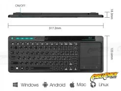 Rii 2.4GHz Rechargable Wireless Media Backlit Keyboard With Touchpad 17 Rii 2.4GHz Rechargable Wireless Media Backlit Keyboard With Touchpad -Computer Accessories Store photo1670481914
