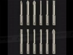 12-Piece Aluminium 3.6V Electric Screwdriver Kit - High 4Nm Torque (USB-C Rechargable + LED Light) -Computer Accessories Store photo1671688534