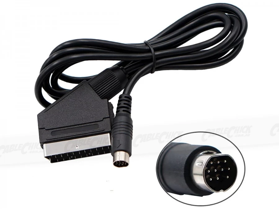 Sega Saturn To RGB SCART AV Cable (Retro Gaming Cable) 4 Sega Saturn To RGB SCART AV Cable (Retro Gaming Cable) - Image 2