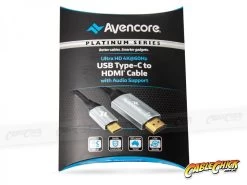 Avencore Platinum 1m USB Type-C To HDMI Cable (4K/60Hz - Thunderbolt Compatible) -Computer Accessories Store photo1678769622