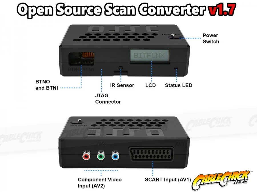 OSSC - Open Source Scan Converter (Retrogaming RGB Video Upscaler) 4 OSSC - Open Source Scan Converter (Retrogaming RGB Video Upscaler) - Image 2