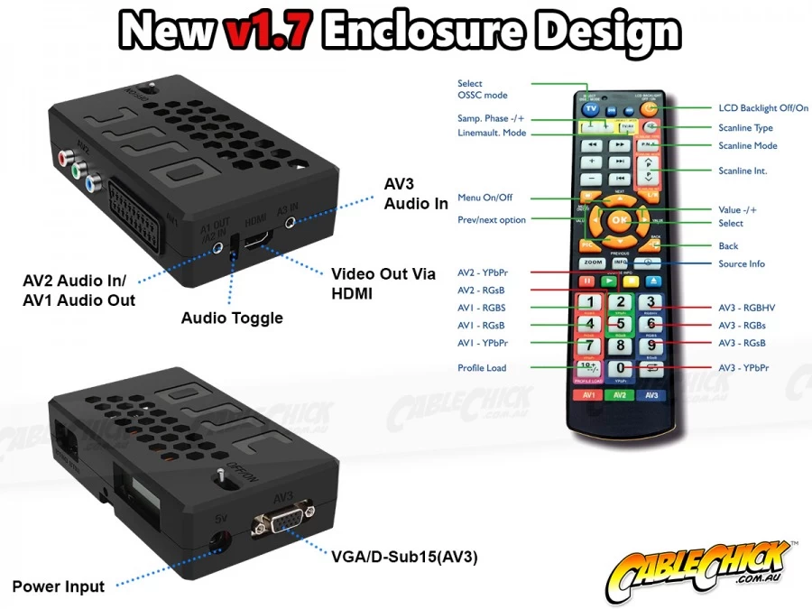 OSSC - Open Source Scan Converter (Retrogaming RGB Video Upscaler) 5 OSSC - Open Source Scan Converter (Retrogaming RGB Video Upscaler) - Image 3