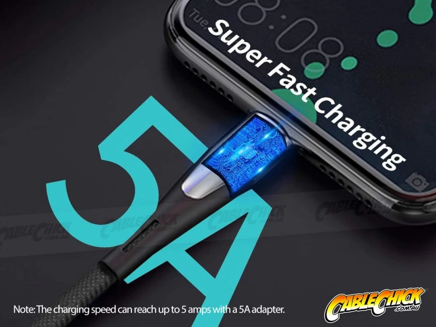 1m Fast Charging USB-A To USB-C Cable (5A/40W) 4 1m Fast Charging USB-A To USB-C Cable (5A/40W) - Image 2