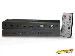 UltraHD 4K HDMI 4x2 True Matrix Switch & Audio Extractor (HDMI 2.0 Supports 4K@60Hz) -Computer Accessories Store photo1695090952