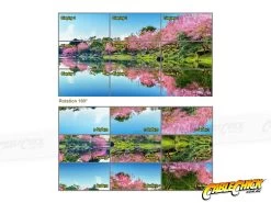 3x3 Screen HDMI 4K Video Wall Controller With Remote (Video Splice 3x3, 2x2, X1) -Computer Accessories Store photo1698037026