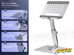 Universal Telescopic Aluminium Stand For Tablets And IPad -Computer Accessories Store photo1698107166