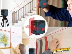 Durable Cross Line Laser Level (Self-Leveling & Locked Mode) -Computer Accessories Store photo1699407991