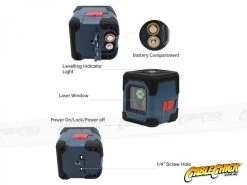 Durable Cross Line Laser Level (Self-Leveling & Locked Mode) -Computer Accessories Store photo1699408025