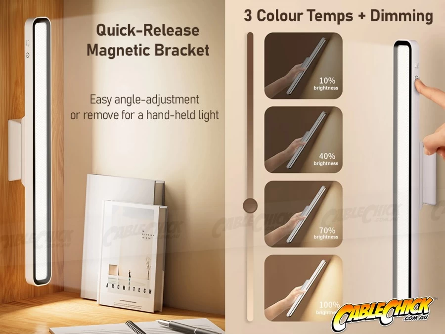 Rechargeable Magnetic LED Work Light (Touch Operation With Dimming) 4 Rechargeable Magnetic LED Work Light (Touch Operation With Dimming) - Image 2