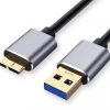 Premium 1m Micro-USB 3.0 Super-Speed Cable For HDDs (A To Micro-B 10-Pin) -Computer Accessories Store premium 1m micro usb 30 super