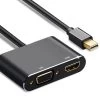 Premium 2-in-1 Mini-DisplayPort To HDMI / VGA Cable Adaptor (4K/30Hz HDMI Output) 1 Premium 2-in-1 Mini-DisplayPort To HDMI / VGA Cable Adaptor (4K/30Hz HDMI Output) -Computer Accessories Store premium 2 in 1 mini