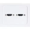 Premium Home Theatre Dual 2x HDMI Wall Plate 2 Premium Home Theatre Dual 2x HDMI Wall Plate -Computer Accessories Store premium home theatre dual 2x