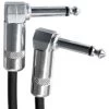 Pro Series 30cm Right Angled 1/4" Guitar Effects Pedal Cable (6.5mm Patch Lead) -Computer Accessories Store pro series 30cm right angled
