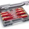 Professional 8-Piece Cabac Insulated Screwdriver Set (1000V Rated) -Computer Accessories Store professional 8 piece cabac