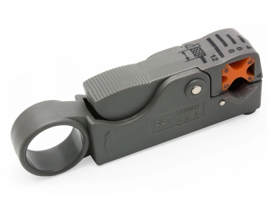 Professional Cabac Coaxial Cable Stripper For RG6 RG59 And RG58 3 Professional Cabac Coaxial Cable Stripper For RG6 RG59 And RG58