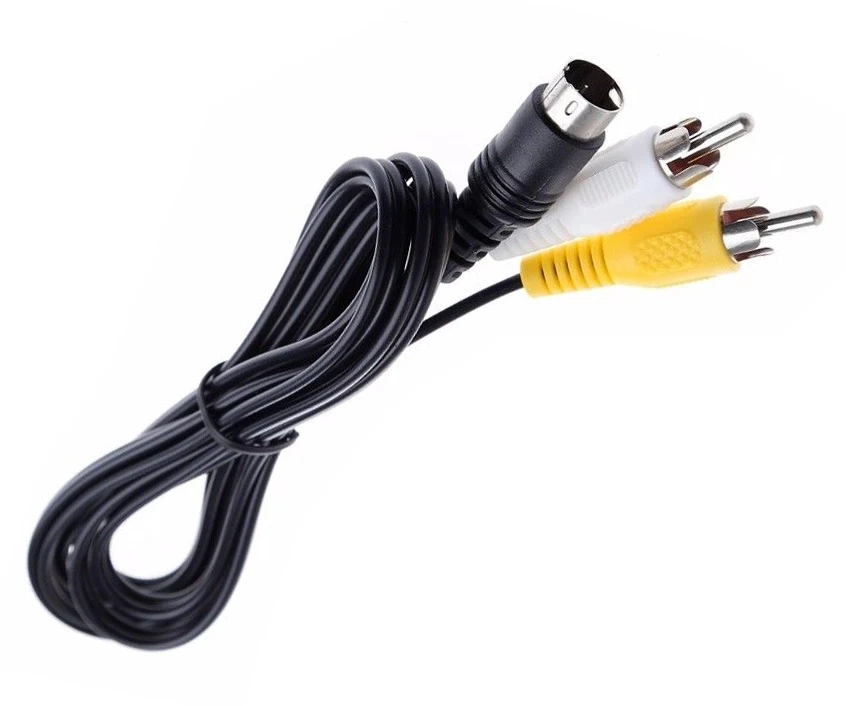 Sega Master System MK1 & Mega Drive MK1 To Composite Video + Audio AV Cable (Retro Gaming Cable) 3 Sega Master System MK1 & Mega Drive MK1 To Composite Video + Audio AV Cable (Retro Gaming Cable)