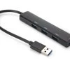 Slim Aluminium USB Hub - USB Type-A Interface (4x USB 3.0)