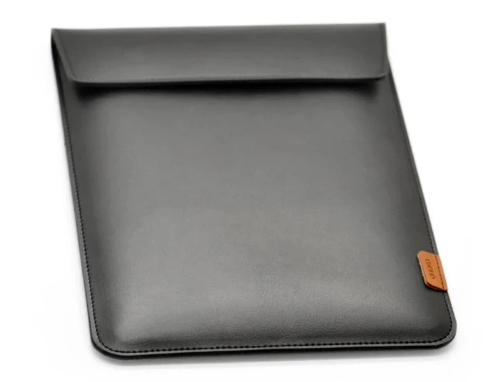 Universal 15" Laptop & Tablet Sleeve (Faux-Leather + Mircofibre Lining) 3 Universal 15" Laptop & Tablet Sleeve (Faux-Leather + Mircofibre Lining)