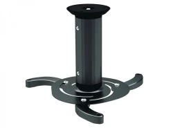 Universal 3-Point LCD & DLP Projector Ceiling Mount Bracket (Black)