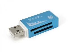 USB 2.0 Multi-Card Reader (SD MMC Mini-SD TF MS Pro Duo M2)