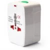 Worldwide Travel Sized Mains Power Socket Adapter -Computer Accessories Store worldwide usb travel charger